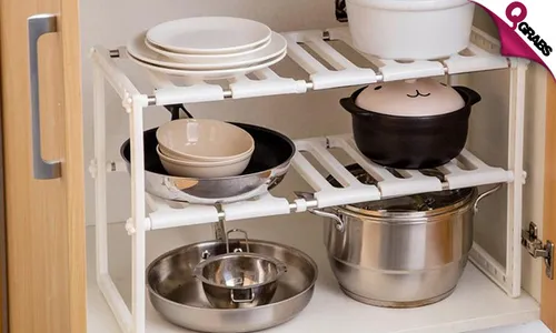 Adjustable Kitchen Organizer!
